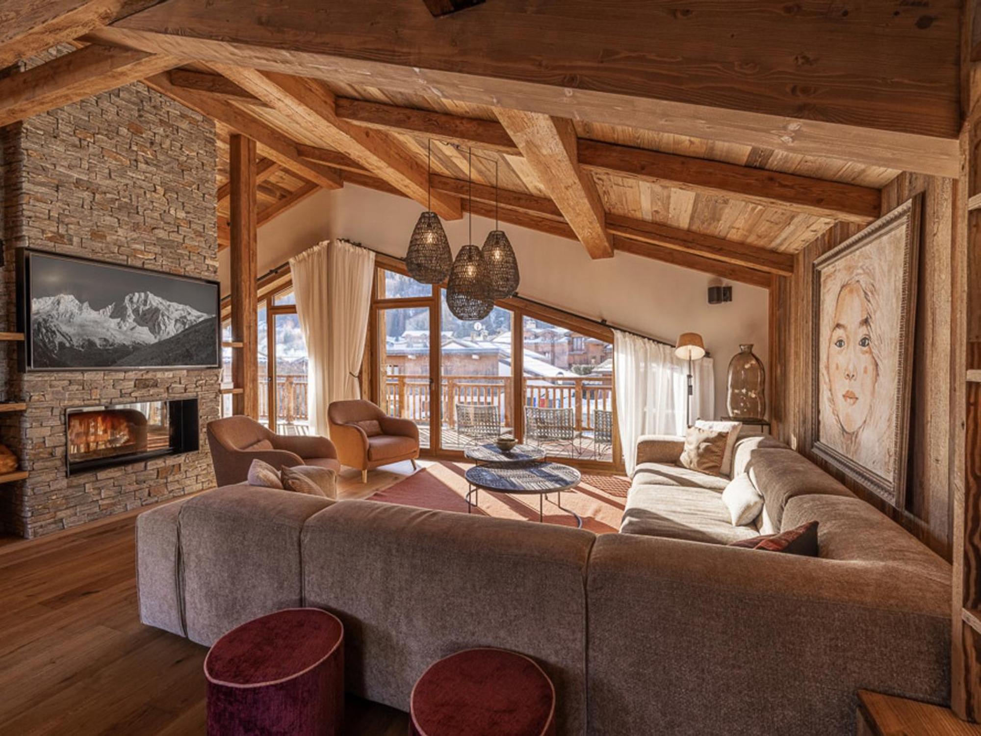 Villa Chalet De Luxe Avec Piscine Et Sauna, Proche Des Pistes A Courchevel - Fr-1-568-33 Exterior foto